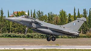 Griekse Dassault Rafale gevechtsvliegtuig.