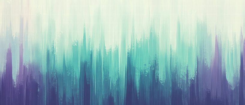 Coloured lines in soft tones by Poster Art Shop