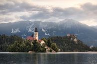 Die Insel Bled von Perry Wiertz Miniaturansicht