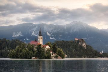 The island of Bled by Perry Wiertz