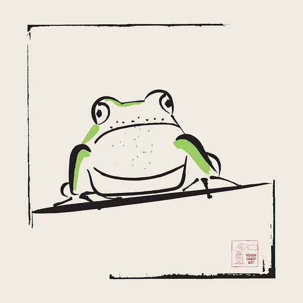 Frosch von Vision Grasp Art