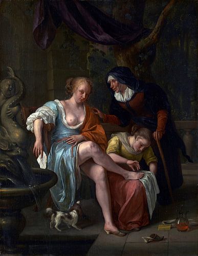Bathsheba na het bad, Jan Steen