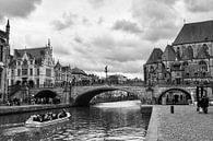 Sint-Michiels bridge, Gent Belgium by Ingrid Aanen thumbnail
