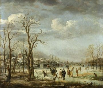 River view in winter