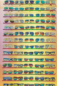 Sonnige Sonnenbrille