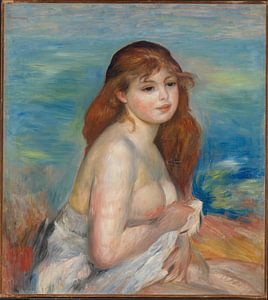 Badefrau (1872) - Pierre-Auguste Renoir