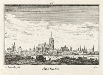 Abraham Rademaker, Gezicht op Arnhem, 1630