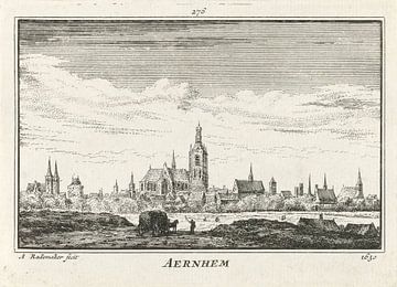 Abraham Rademaker, Ansicht von Arnheim, 1630