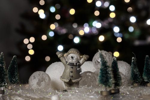 happy snowman