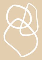 Beige Linien 03
