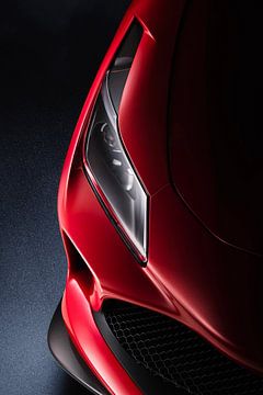 Ferrari F8 Tributo Spider Headlight and carbon fiber details