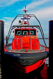 Pilot boat in port