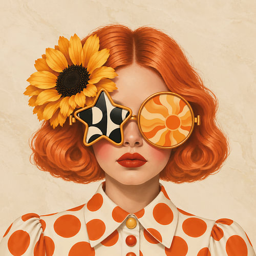Eyeronic | Surrealist retro portrait