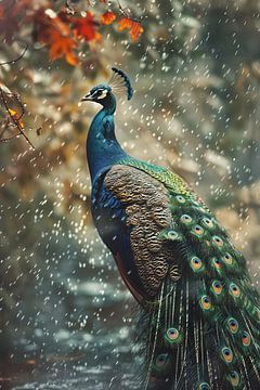 Peacock by Poster Art Shop