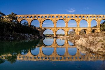 Pont du Gard in Frankrijk van Achim Thomae