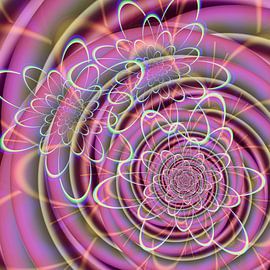 bloeiend 1 van Claudia Gründler