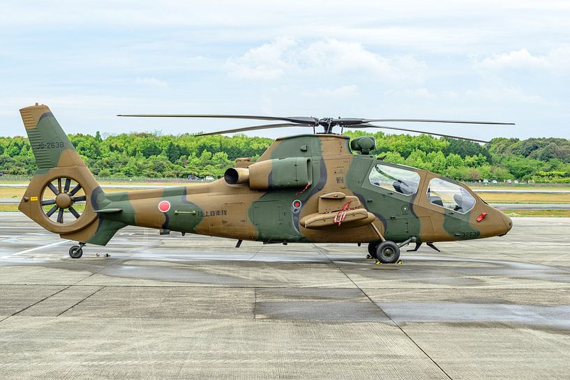 Kawasaki OH-1 &quot;Ninja&quot; helicopter. by Jaap van den Berg