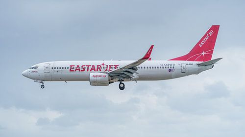 Eastar Jet Boeing 737-800 Passagierflugzeug. von Jaap van den Berg