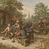 Fête des agriculteurs dans le village sur Richards Fine Art