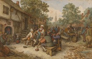 Fête des agriculteurs dans le village