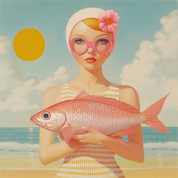 Beach vibes V van Mirjam Duizendstra