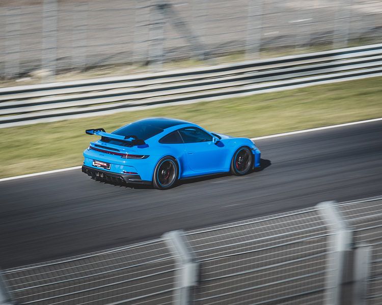 Porsche 911 992 GT3 Rennstrecke von Zandvoort von Wilco Bos