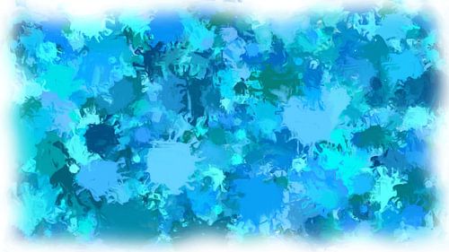 Blue abstract