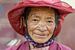 Alte Frau in Shorda, Nancheng verzweifelt. von Theo Molenaar