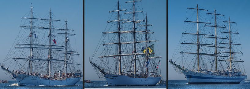 drei Vollschiffe van Peter Morgenroth