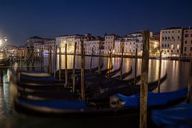 Venice - View over the Grand Canal by night