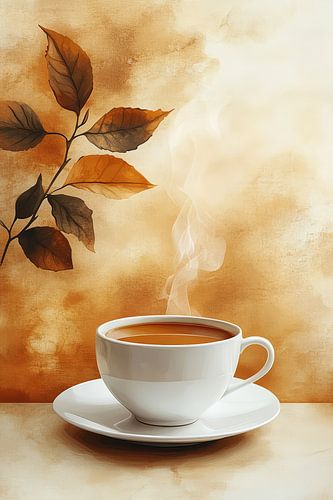 kop koffie of cappuccino