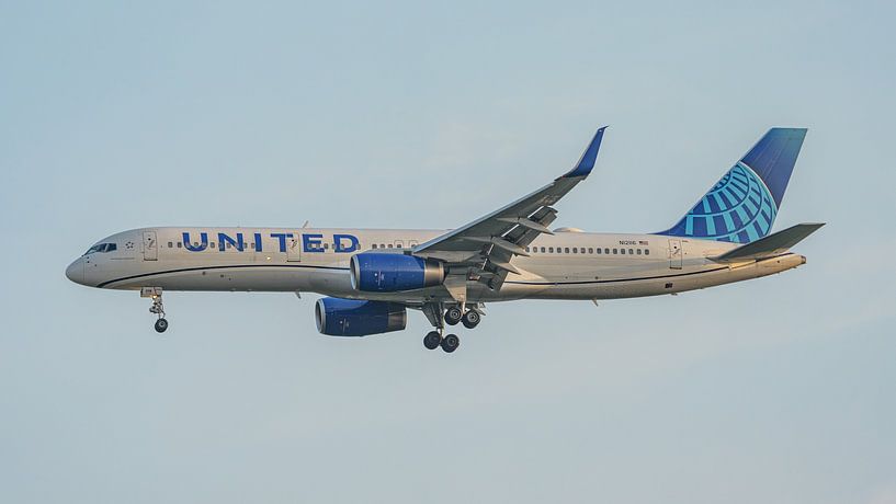 United Airlines Boeing 757-200 Passagierflugzeug. von Jaap van den Berg