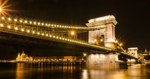Kettingbrug over de Donau in Boedapest