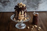 Lebensmittel Foto Keksteig Pfannkuchen