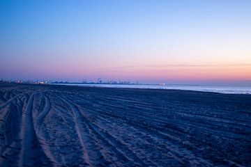 Purple Beach van Martijn Aalbers