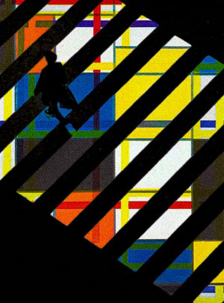 Mondrian Study by Truckpowerr