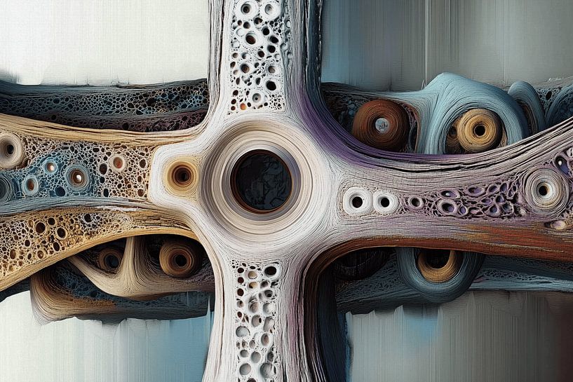 Abstract nature by Ton Kuijpers