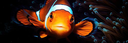 Clownfisch | Unterwasserfisch Kunst