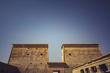 Les temples d'Égypte 24 sur FotoDennis.com | Werk op de Muur