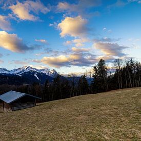 Beautiful sunrise in Garmisch-Partenkirchen by Teresa Bauer