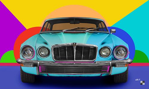 Jaguar XJ Series II Art Car