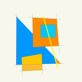 Suprematistische  Kompositionen von Dietmar Meinhardt
