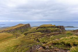 Wanderung im Quiraing in den schottischen Highlands