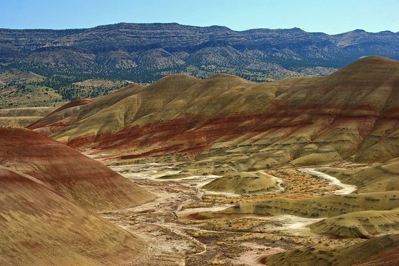 Painted Hills, Oregon van Jeroen van Deel