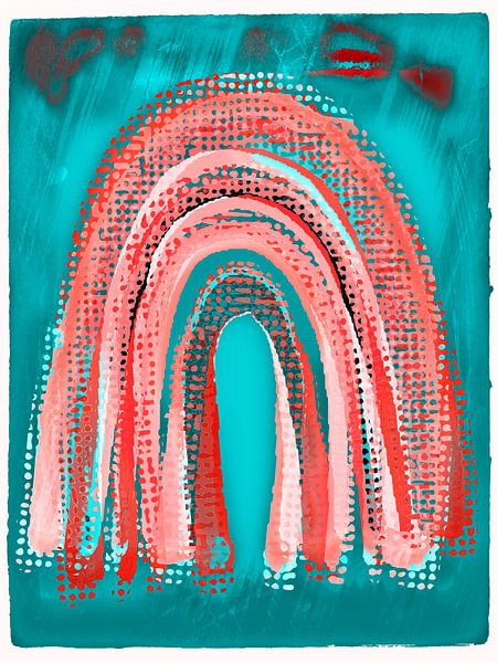Rainbow by Mad Dog Art