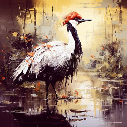 Bird Oil Painting