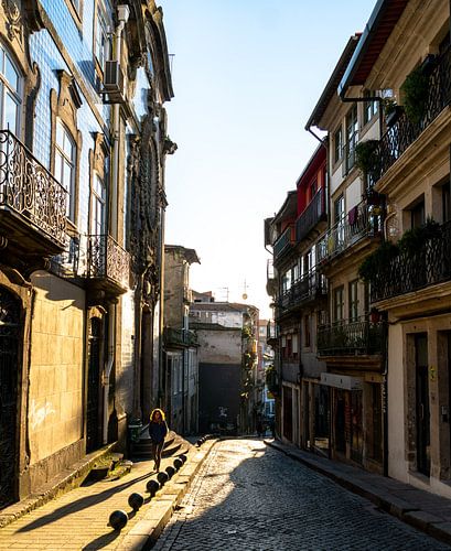 Ruelle du coucher du soleil
