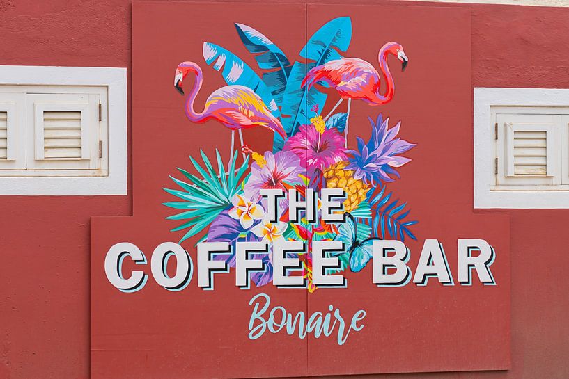 The coffee bar Bonaire by Niels Haven