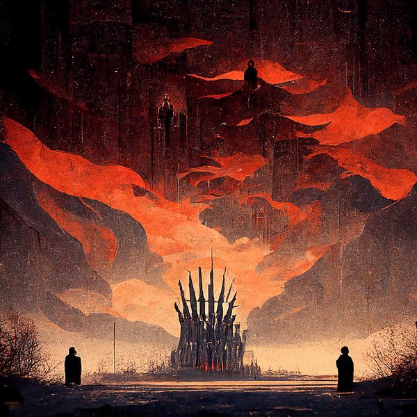 DIGITAL ART game of  the throne illustration by rinda ratuliu