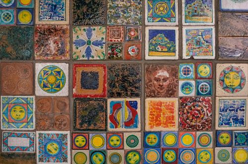 Un mur coloré